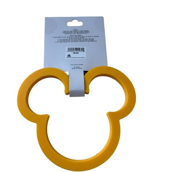 Brand New Disney Kitchen Bundle Mickey Egg + Pancake Mold and Bag Clips - Picture 3 of 6
